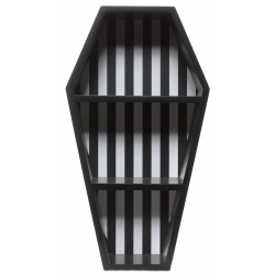 Półka Trumna - Sourpuss Striped Coffin Shelf